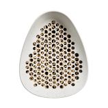 Albergo per insetti Essential Bee Hotel, in fibra, grigio, 18 cm