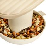 Mangiatoia Cosy Feeder Silo Mushroom beige 18 cm