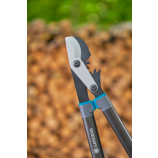 Gardena Forbici da potatura EnergyCut Pro S, a doppio taglio, forbici da potatura per legno verde