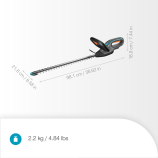 Gardena Forbici per siepi EasyCut 55/18V solo