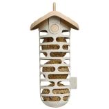 Alimentatore per palline di sego Cosy, a forma di fungo, beige, 10 cm