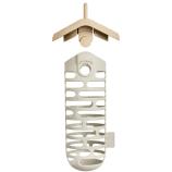 Alimentatore per palline di sego Cosy, a forma di fungo, beige, 10 cm