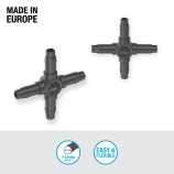 Gardena MDS Raccordo a 4 vie da 4,6 mm