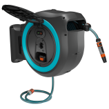 Gardena PowerRoll XL: porta-tubo da parete da 35 m, turchese - set