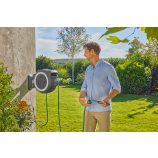 Gardena PowerRoll XL, avvolgituubo da parete da 35 m, bianco - senza batteria