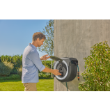 Gardena PowerRoll XL, avvolgituubo da parete da 35 m, bianco - senza batteria