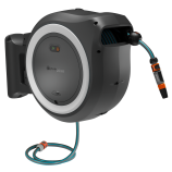 Gardena PowerRoll XL, avvolgituubo da parete da 35 m, bianco - senza batteria