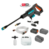 Gardena Idropulitrice a batteria a media pressione AquaClean 24/18V P4A Premium - set