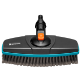 Spazzola manuale morbida Gardena Cleansystem, per la pulizia di superfici delicate