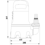 Gardena Pompa per fango 9000