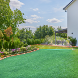 Gardena Set completo Pipeline con sistema di irrigazione AquaPrecise, alimentazione solare, per prati