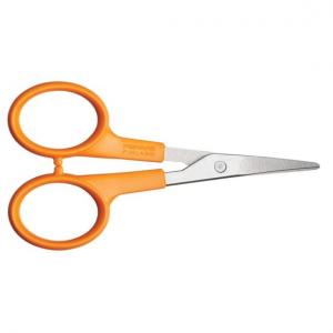 Fiskars Forbici da ricamo arrotondate 10cm Classic, 1005144