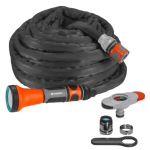 Gardena Tubo tessile Liano™ 10 m - Set con adattatore per rubinetteria interna 18427-32