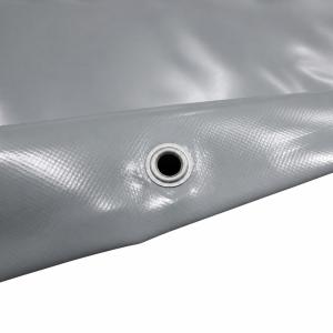 Telone in PVC da copertura, grigio, 900 g/m˛