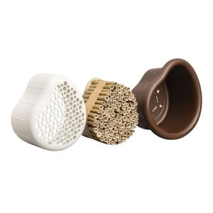 Albergo per insetti Organic Bee Hotel, castagno marrone, 25 cm