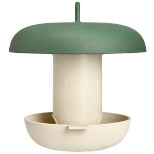 Mangiatoia Essential Feeder Silo Leaf Green 18 cm