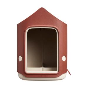 Mangiatoia/Abbeveratoio Cosy bird feeder tuscan red 18 cm