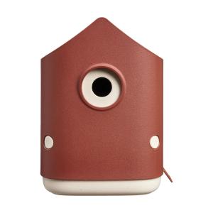 Casetta per uccelli Cosy bird house, rosso toscano, 18 cm