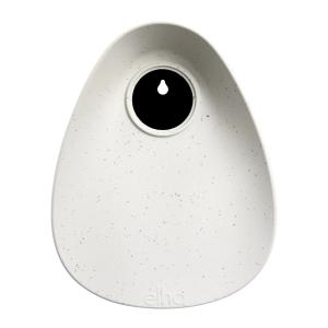 Casetta per uccelli Essential, grigia, in fibra, 18 cm