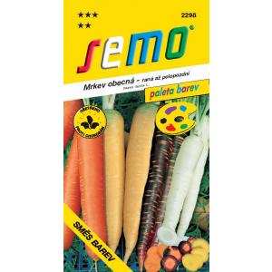 Semi di carota Miscela di colori di carote 1g