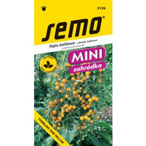 Cespuglio di pomodori da seme a strapiombo Tumbling Tom giallo 10s