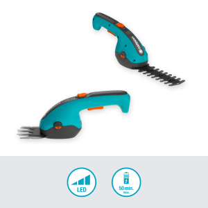 Gardena: forbici a batteria per erba e arbusti ClassicCut Li