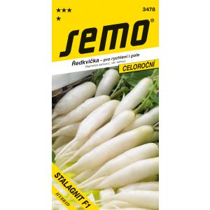 Semi di ravanello bianco Stalagnit F1 campo veloce 1,5g