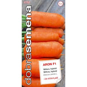 Semi di qualitŕ Carota Aron F1, varietŕ molto precoce, 1,5 g