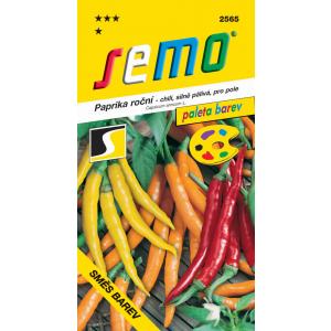 Semi Paprika verde Miscela di colori di peperoncini piccanti 0,4 g SHU 50 000