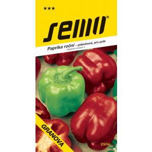 Semi Peperone verde campo Granova 0,5g