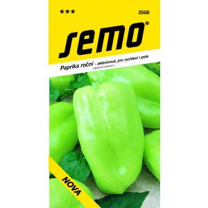Semi di peperone verde dolce Nova quick field 0,5 g