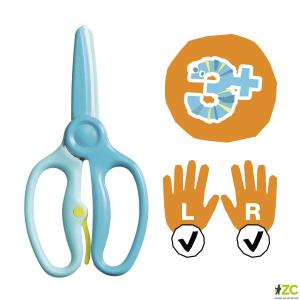 Fiskars Forbici da allenamento, turchese 3+ 1064068