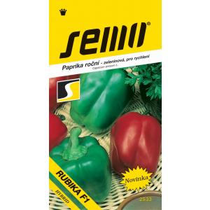 Seme Peperone verde dolce F1 Rubika F1 rapido 15s